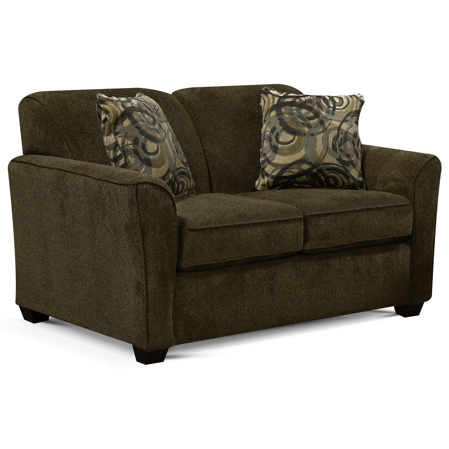 England 300 Series 000000466349 Loveseat with Casual Contemporary Style